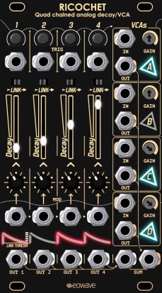 Eurorack Module Ricochet from Eowave