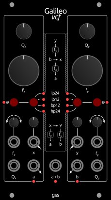 Eurorack Module Galileo VCF from Other/unknown