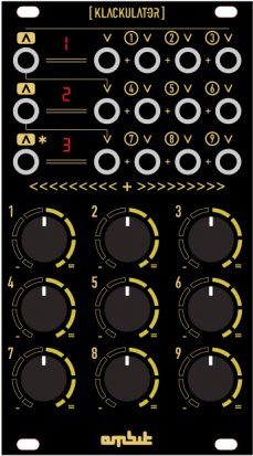 Eurorack Module Klackulator from Other/unknown