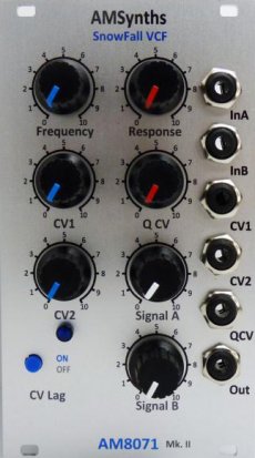 Eurorack Module AM8071 Snowfall MK2 VCF from AMSynths