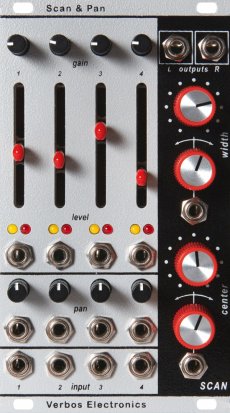 Eurorack Module Scan & Pan from Verbos Electronics