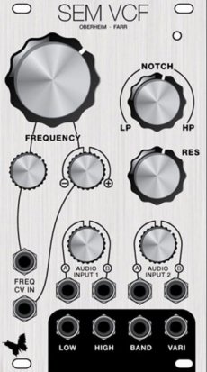 Eurorack Module Moogah SEM VCF duplicate from synthCube