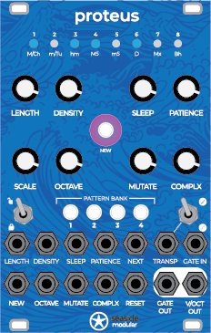 Eurorack Module Proteus from Unknown Devices