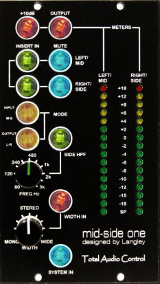 500 Series Module MID-SIDE ONE from Total Audio Control