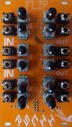 Eurorack Module FLIP 14HP Hex Attenuverter/Bias from Other/unknown