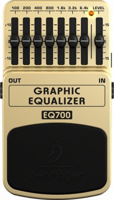 Pedals Module Graphic Equalizer EQ700 from Behringer