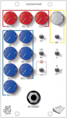 500 Series Module Colour Box Preamp from JHS