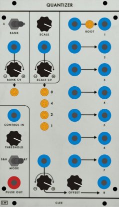 Serge Module Clee Quantizer from Loudest Warning