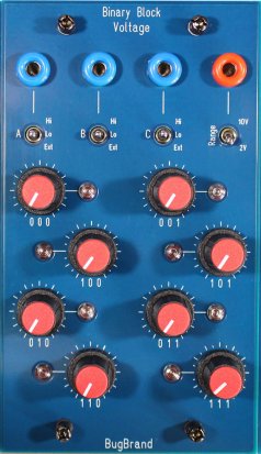 Frac Module Binary Block Voltage from BugBrand