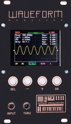 Eurorack Module Waveform Magazine Gateway Oscilloscope from Other/unknown