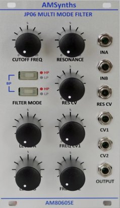 Eurorack Module AM8060SE JP6 VCF from AMSynths