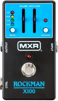 Pedals Module Rockman X100 from MXR