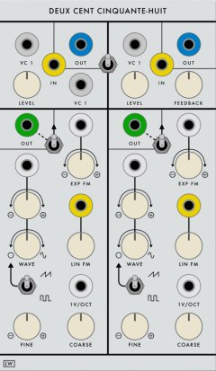 Serge Module Deux Cent Cinquante-Huit from Loudest Warning