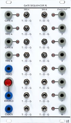 Serge Module Gate Sequencer XL from Low-Gain Electronics