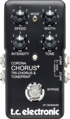 Pedals Module Corona SCF & Tri Chorus from TC Electronic