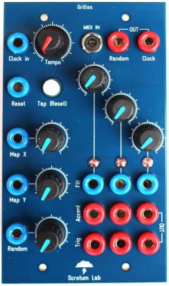 Frac Module Grilles V2.0 for FRAC/BugBrand system from Scrotum Lab