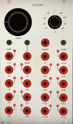 Serge Module Clockx from Mangoest