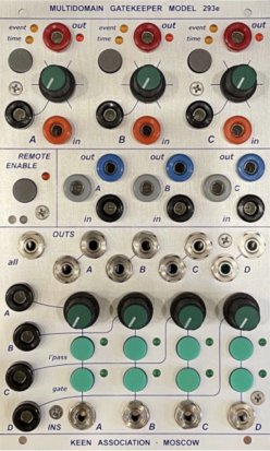 Buchla Module Multidomain Gatekeeper Model 293e from Keen Association