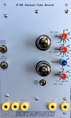 Serge Module R-56 Vacuum-Tube Reverb from Metasonix