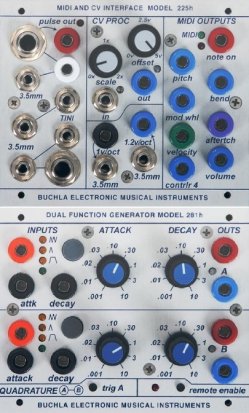 Buchla Module 225e & 281h from Buchla