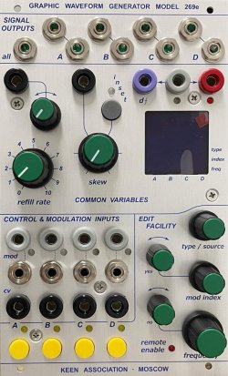 Buchla Module 269e Graphic Waveform Generator from Keen Association