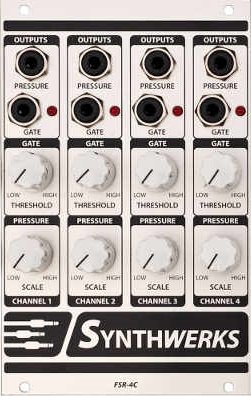 Eurorack Module FSR-4C from Synthwerks