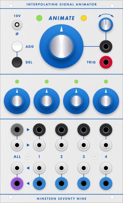 Buchla Module Interpolating Signal Animator (ISA) from 1979