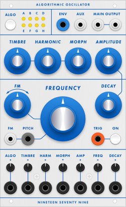 Buchla Module Algorithmic Oscillator (AO) from 1979