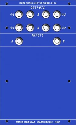 Buchla Module "Roselands" Dual Phase Shifter Model 2196 from Metro Modular