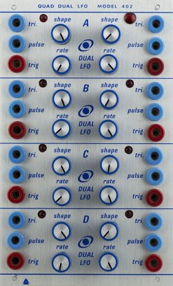 Buchla Module 402 Quad Dual LFO from Vedic Scapes