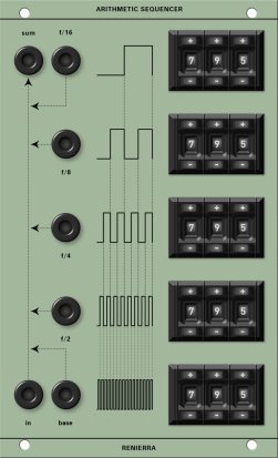 Buchla Module RENIERRA ● Arithmetic Sequencer from Other/unknown