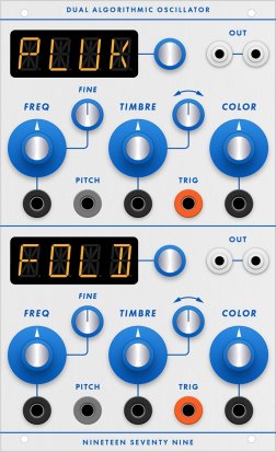 Buchla Module Dual Algorithmic Oscillator (DAO) from 1979