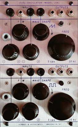 Buchla Module 258V rev1 from Verbos & Associates