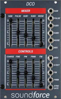 Eurorack Module DCO from SoundForce