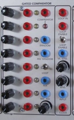 Serge Module Gated Comparator, COA from CGS