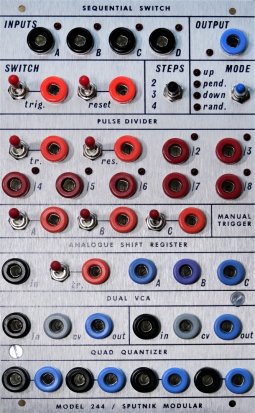 Buchla Module Sputnik CV TOOLBOX MODEL 244 from Sputnik Modular