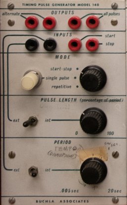 Buchla Module Model 140 Timing Pulse Generator  from Buchla