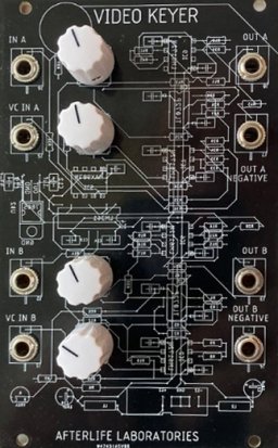 Eurorack Module Video Keyer from Afterlife Laboratories