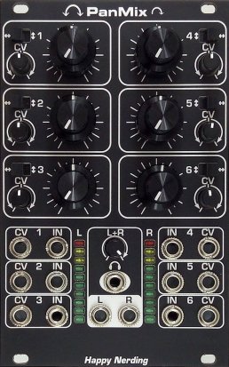 Eurorack Module PanMix - black from Happy Nerding