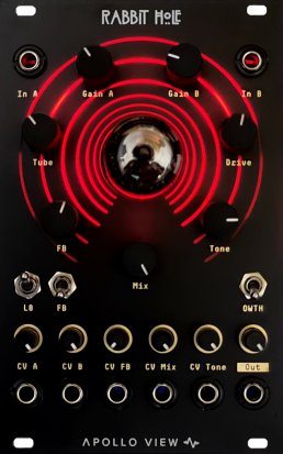 Eurorack Module Rabbit Hole from Apollo View Modular