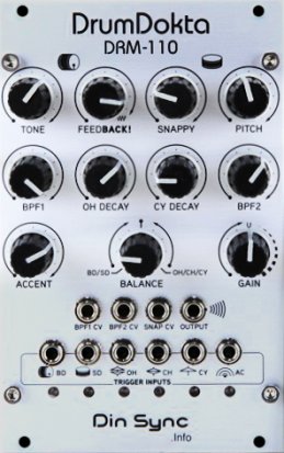 Eurorack Module DrumDokta from DinSync