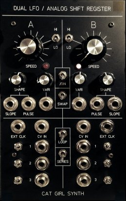 MOTM Module Dual LFO/Analog Shift Register from CGS