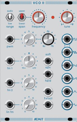 Eurorack Module VCO II from Aemit