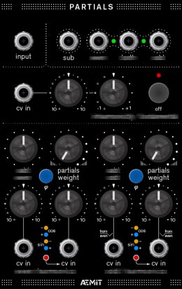 Eurorack Module Partials prototype. from Aemit