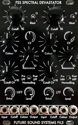 Eurorack Module FIL3 Spectral Devastator from Future Sound Systems