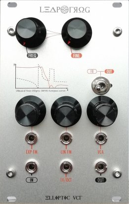 Eurorack Module  MKS Leapfrog VCF Custom Panel from North Coast Synthesis