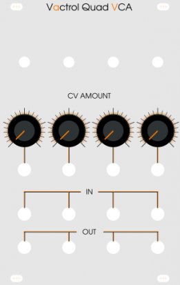 Eurorack Module Vactrol Quad VCA from Other/unknown