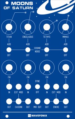 Eurorack Module Moons of Saturn from Wavefonix