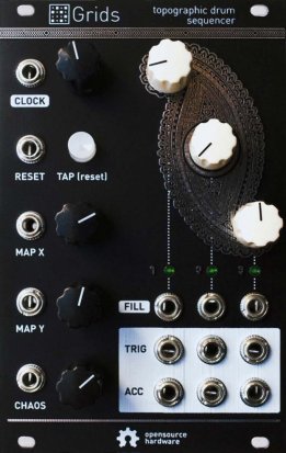 Eurorack Module Grids MI clone from Sylph Modular