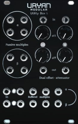 Eurorack Module Uryan Modular Utility Box I. 2022 Black edition from Other/unknown